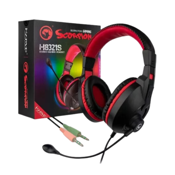 Audifono Gamer Marvo H8321P Mic. Incorp.