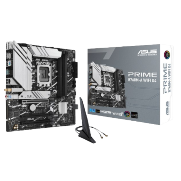 Mbo. Asus Prime B760M-A Wifi Socket 1700 DDR4 Hdmi 12va-13va Gen.