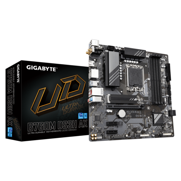 Mbo. Gigabyte B760M DS3H AX G12 Socket 1700 DDR4 Hdmi 12va-13va Gen.
