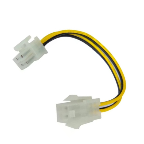 EXTENSION 4 PINES, PARA ALARGAR LOS CABLES DE FUENTES 15cm