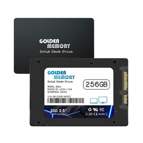 Disco Solido SSD Golden 256GB Sata 3 2,5"