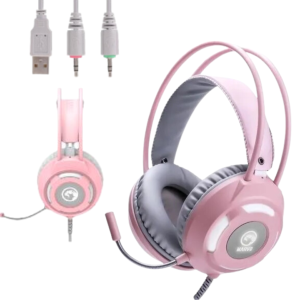 Audifono Gamer Marvo HG-8936 RGB Mic.