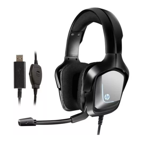 Audifono Gamer Hp H220GS Black Wired Mic.