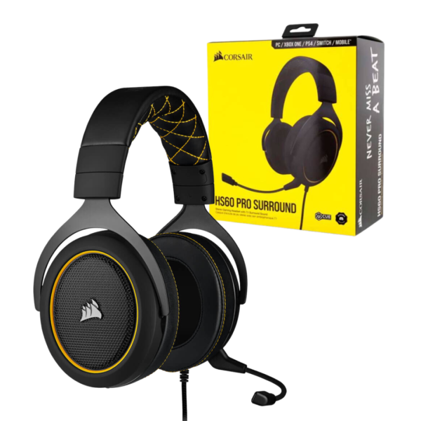 Audifono Gamer Corsair HS60 Pro Surround Mic.