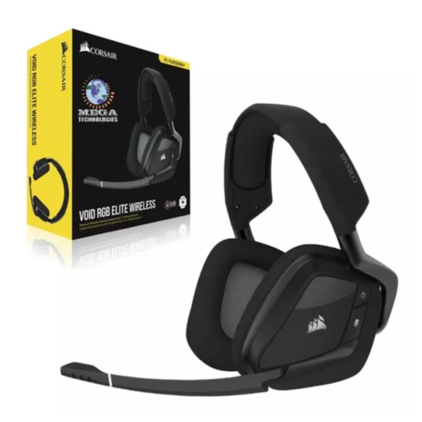 Audifono Gamer Corsair Void Wireless RGB Mic.