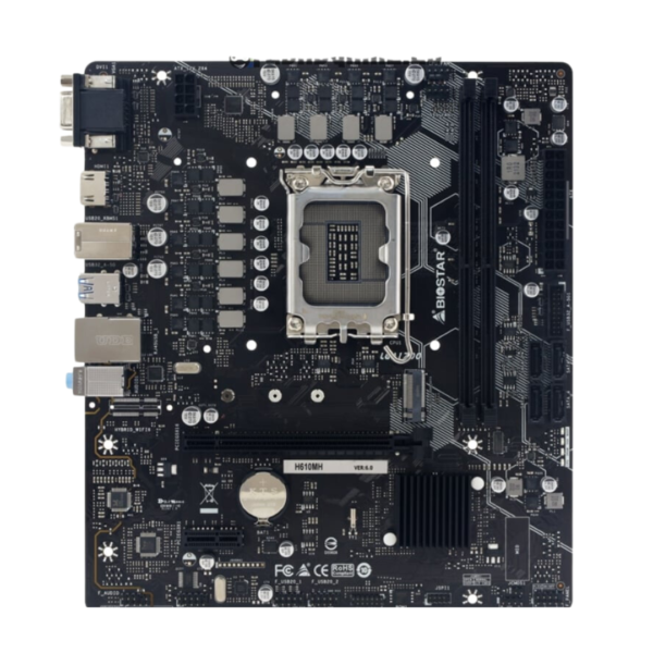 Mbo. Biostar H610MH Socket 1700 DDR4 Hdmi 12va-13va Gen. - Imagen 2