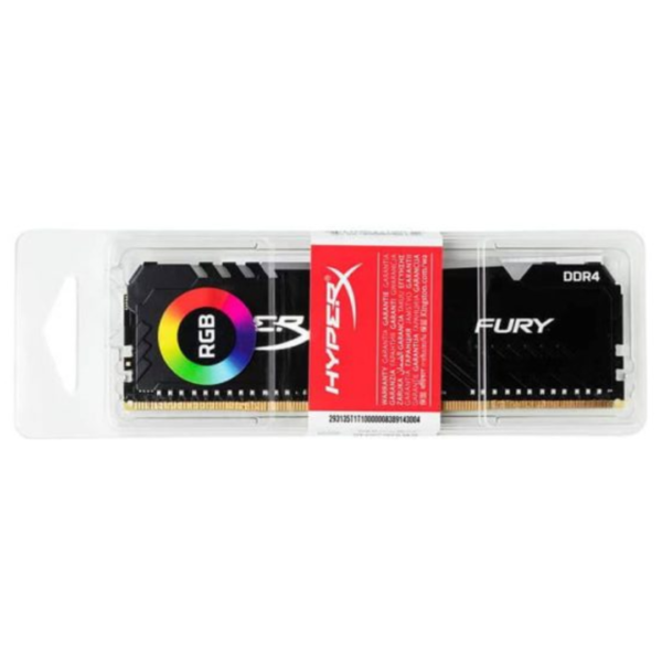 DIMM KINGSTON FURY RGB 1RX8 8GB PC4-3466 DDR4 CL16 3466MHz