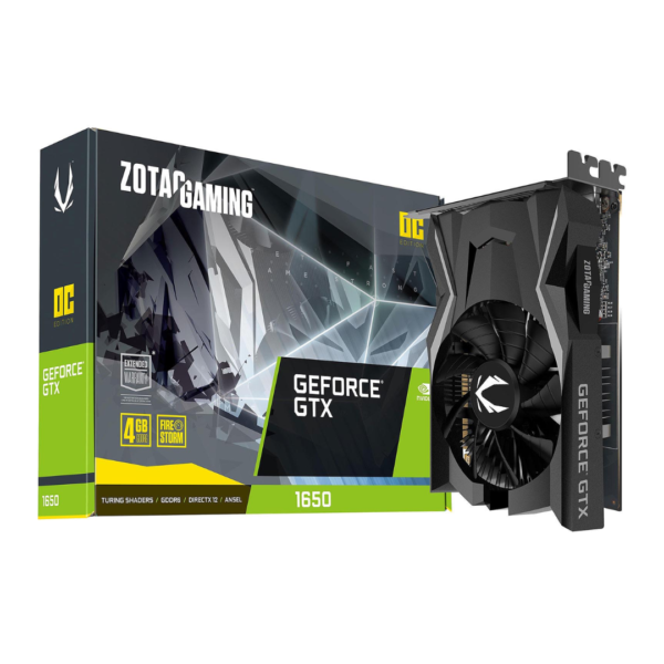VIDEO ZOTAC-TUF GTX-1650 GAMING 4GB DDR6 128BIT HDMI-DP-DVI PCIE 3.0