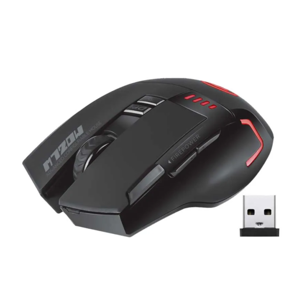 MOUSE MARVO M720W WIRELESS GAMING BLACK - Imagen 2