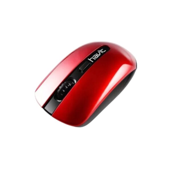 MOUSE HAVIT MS989GT WIRELESS RED - Imagen 2