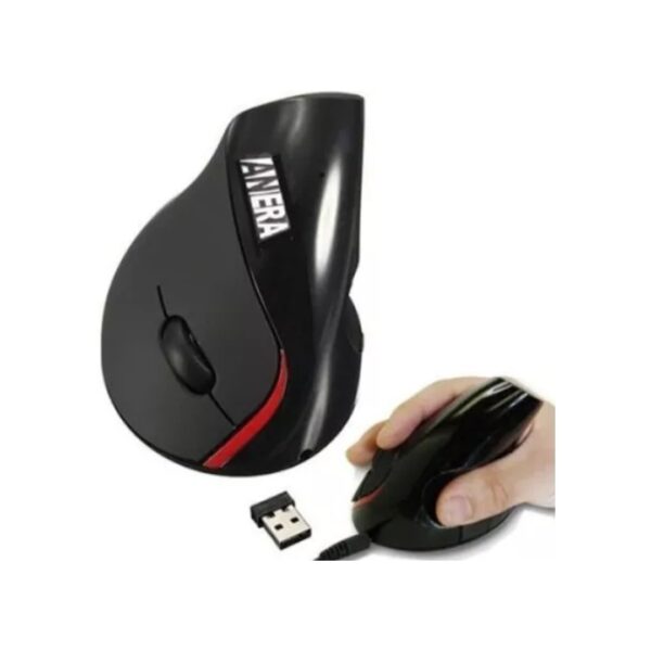 MOUSE VERTICAL ERGONÓMICO WIRELESS NITRON-ANERA - Imagen 2
