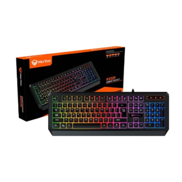 TECLADO GAMER MEETION MT-9320 MEMBRANA USB NEGRO