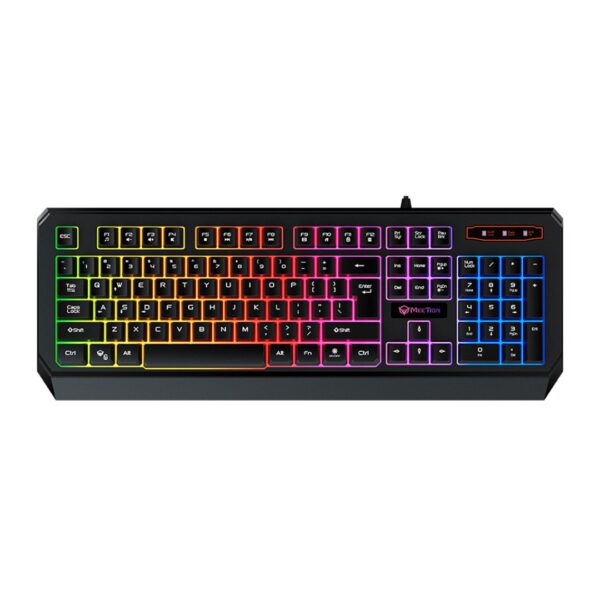 TECLADO GAMER MEETION MT-9320 MEMBRANA USB NEGRO - Imagen 2