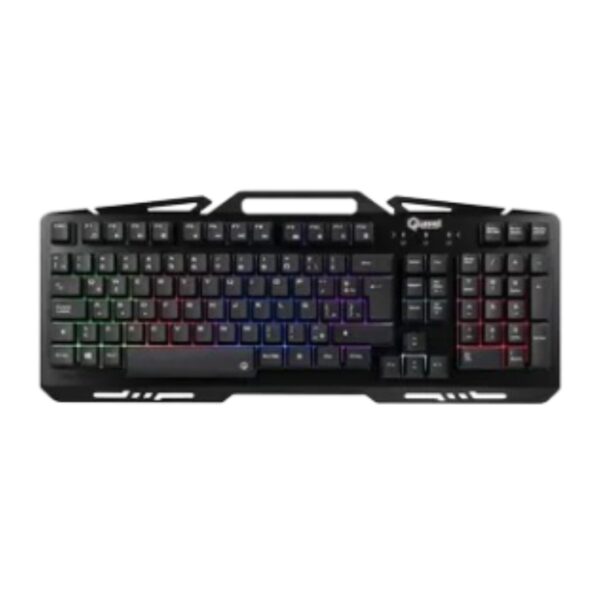 TECLADO GAMER QUASAD QGK-330U WIRTED RAINBOW