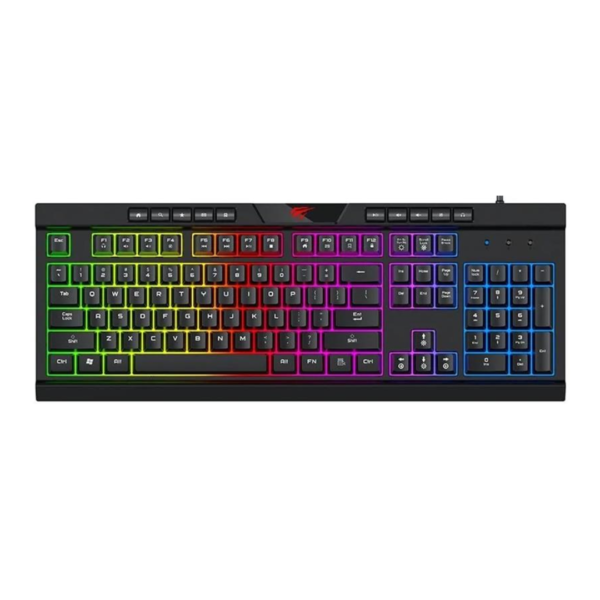 TECLADO GAMER HAVIT KB-500L USB NEGRO - Imagen 2
