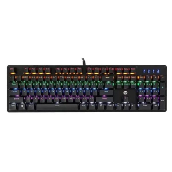 TECLADO GAMER HP GK-100 USB NEGRO - Imagen 2