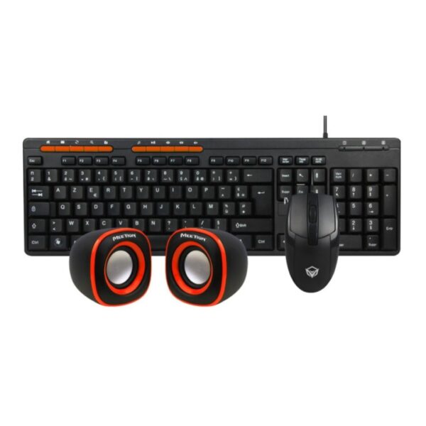 KIT TECLADO + MOUSE MEETION MT-C105 USB NEGRO - Imagen 2