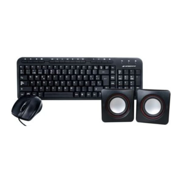 KIT TECLADO + MOUSE SPEEDMIND K3N102 USB NEGRO - Imagen 2