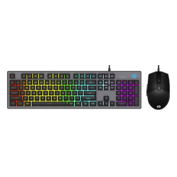 KIT TECLADO + MOUSE HP KM-300F USB NEGRO - Imagen 2