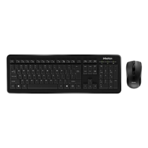 TECLADO + MOUSE INALAMBRICO MEETION C4120 NEGRO - Imagen 2