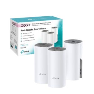 SISTEMA DECO E4 AC1200 1200MBPS 5GHZ WIFI 5 MALLA KIT X3