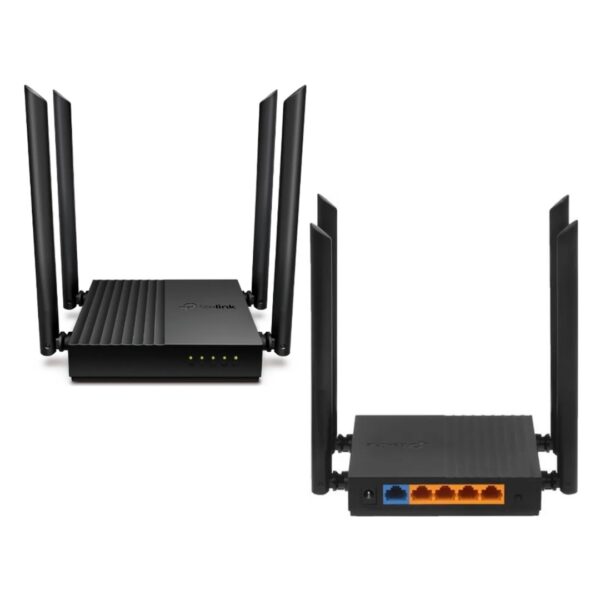 ROUTER TP-LINK ARCHER C64 AC1200 4 ANTENAS 4 PUERTOS 1264MBPS WIFI 5 WPS - Imagen 2
