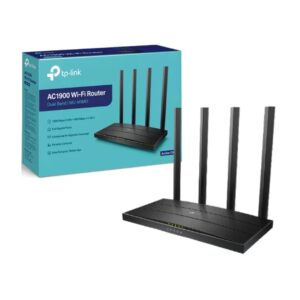 ROUTER TP-LINK ARCHER C80 AC1900 4 ANTENAS 4 PUERTOS 1300MBPS WIFI 5 WPS