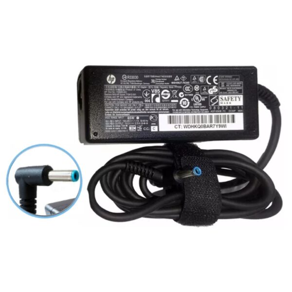 CARGADOR HP 19,5V 3,33A PLUG AZUL 4.5*3.0