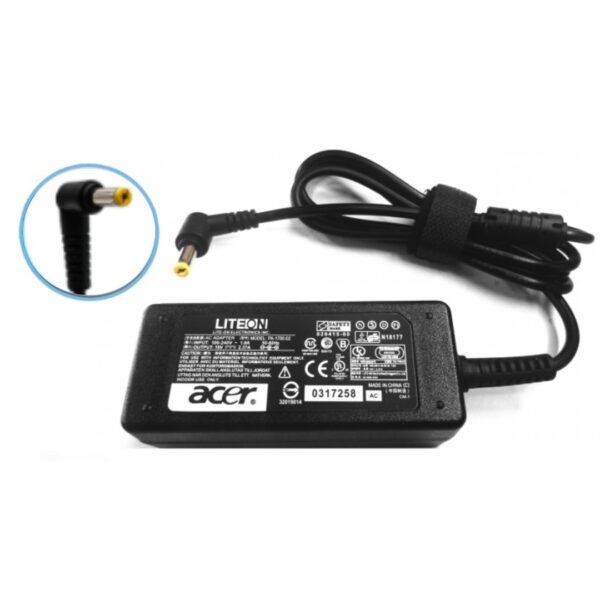CARGADOR ACER 19V 2,37A PLUG AMARILLO 5.5*1.7