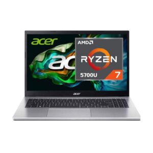NOT. LAPTOP ACER ASPIRE 3 AMD RYZEN 7 5700U 16GB 512GB AMD Radeon 15.6"INCH FreeDos Gray