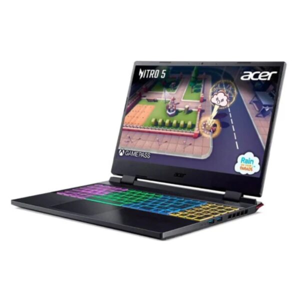 NOT. LAPTOP ACER NITRO 5 AN515-46-R68T RYZEN 7 6800HS 16GB 512GB RTX3050-4GB 15.6"INCH FreeDos Black - Imagen 2