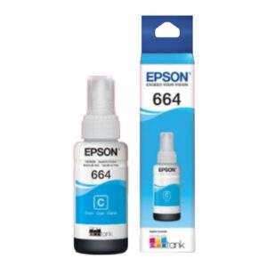BOTELLA DE TINTA EPSON T664120 CYAN FOR L200-210-350-355