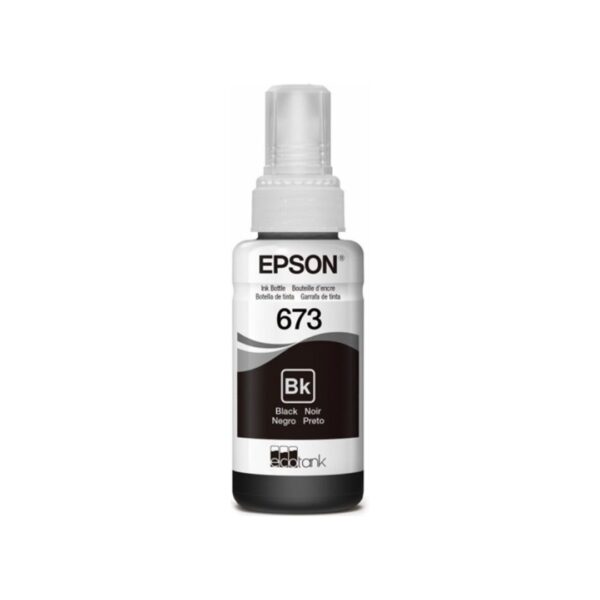 BOTELLA DE TINTA EPSON T673120 NEGRO FOR L805-L800-L1800-L810-L850 - Imagen 2