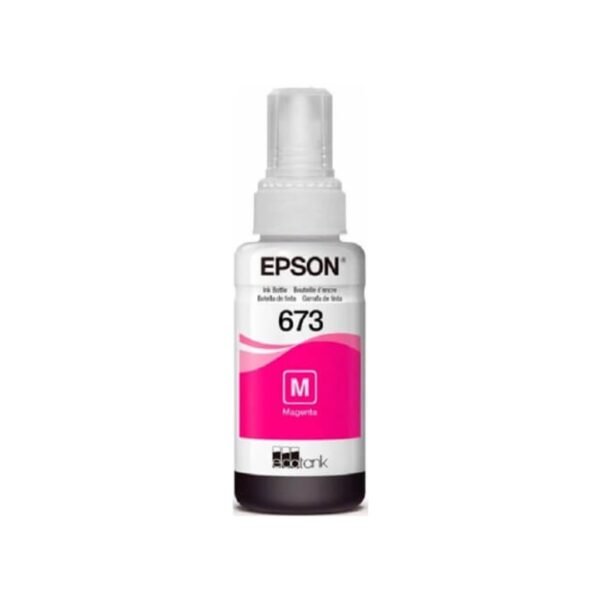 BOTELLA DE TINTA EPSON T673120 MAGENTA FOR L805-L800-L1800-L810-L850 - Imagen 2
