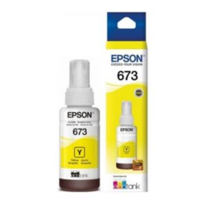 BOTELLA DE TINTA EPSON T673120 AMARILLA FOR L805-L800-L1800-L810-L850
