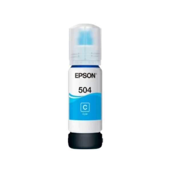 BOTELLA DE TINTA EPSON T504120 CYAN FOR L4150-L4160-L4260-L6171-L6270 - Imagen 2