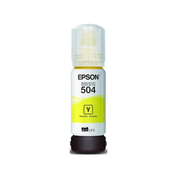 BOTELLA DE TINTA EPSON T504120 AMARILLA FOR L4150-L4160-L4260-L6171-L6270 - Imagen 2
