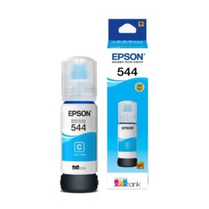 BOTELLA DE TINTA EPSON T544120 CYAN FOR L111–L1210–L3110–L3150–L3160–L3210–L3250–L3251–L3260–L5190-L5290