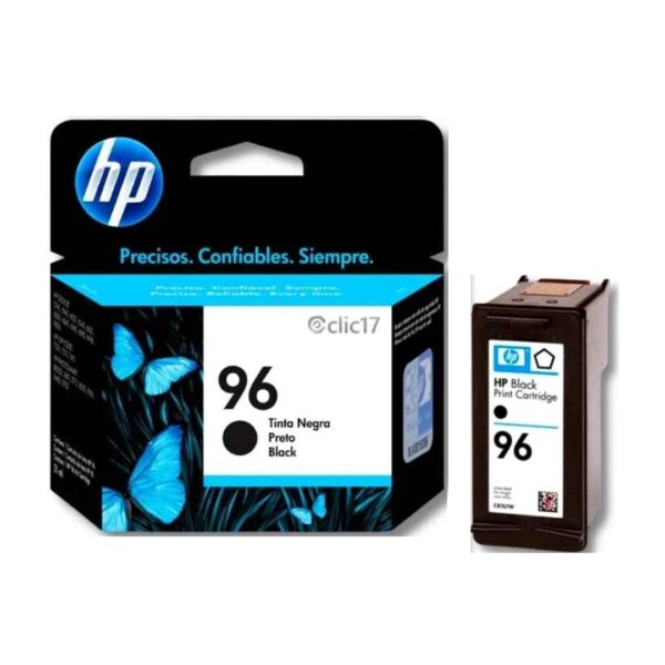 CARTUCHOS HP 96 C8667WL NEGRO 5740-5940-6520-6540-6620-6830-6840-9800-B8350