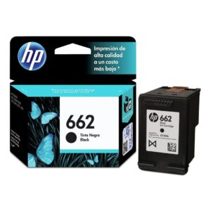 CARTUCHOS HP 662 CZ103AL NEGRO 35455-2545-1015-1515-4645-3515-2515-2645