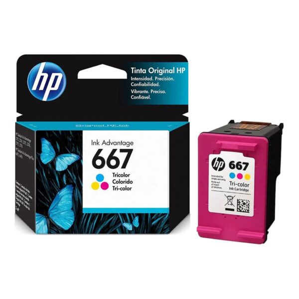 CARTUCHOS HP 667 3YM78AL COLOR 1275-2775-2374-2375-2376-6076