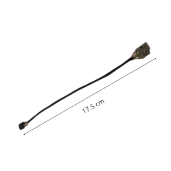PIN DE CARGA HP 15-R036TX LONG. 17.5 CM 65W/90W PLUG 4.5 X 3.0