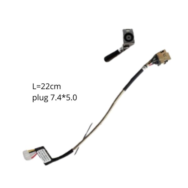 PIN DE CARGA PARA HP PAVILION DV4 DV4-1000 486844-001 L-22CM PLUG 7.4 X 5.0