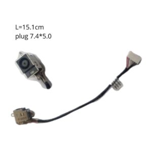 PIN DE CARGA PARA HP PAVILION DV6 50.4RN09.001 L-15CM PLUG 7.4 X 5.0
