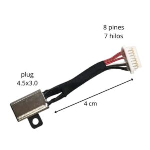 PIN DE CARGA DELL 13-7352 L-4CM PLUG 4.5x3.0