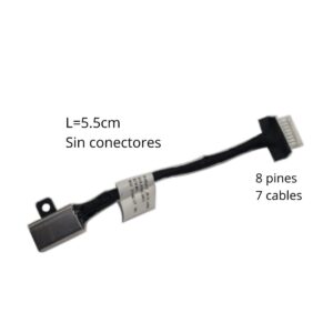 PIN DE CARGA DELL 7706 2N1 P98F L-5.5CM PLUG 4.5x3.0