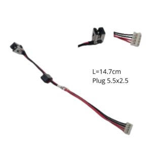 PIN DE CARGA TOSHIBA SATELLITE C50D-B-120 L-14.7CM PLUG 5.5x2.5