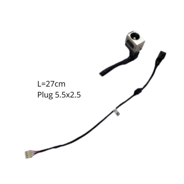 PIN DE CARGA TOSHIBA SATELLITE L645 L-27CM PLUG 5.5x2.5