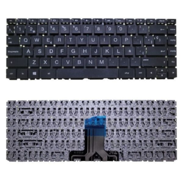 TECLADO LAPTOP HP 14 240 G7 SMALL ENTER NO FRAME