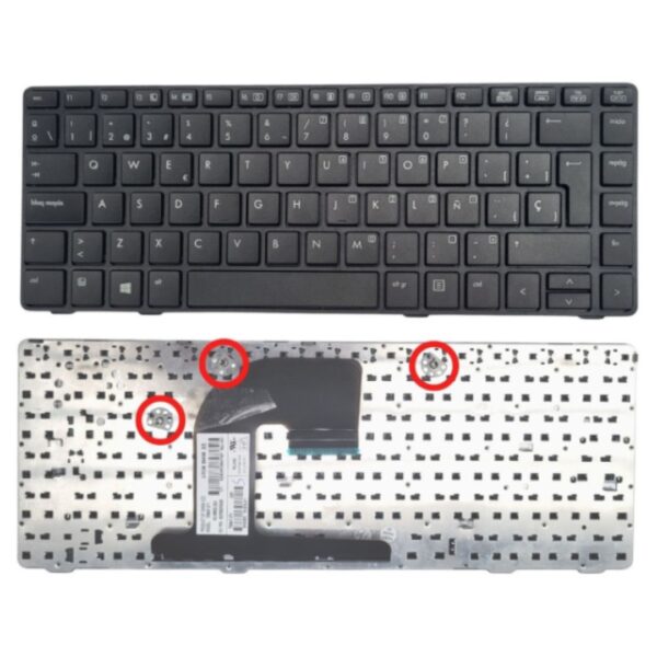 TECLADO LAPTOP HP 14 6470B 8410P 8460P CON FRAME
